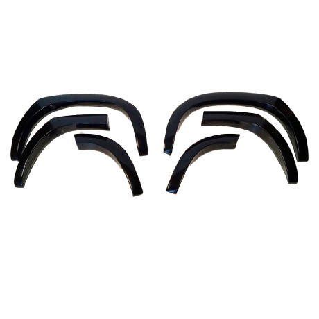 Накладки на арки для Chevrolet Niv@ старого образца, квадратные (глянец) купить недорого с доставкой в Салехард